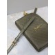 Replica YSL Saint Laurent Gaby Quilted Zip Pouch Blue Clone Knockoff