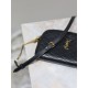 Fake YSL Saint Laurent Gaby Quilted Zip Pouch Black Wholesale Replica YSL Saint Laurent Gaby Quilted Zip Pouch Black Clone Knockoff