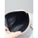 Replica YSL Saint Laurent Gaby Quilted Zip Pouch White Clone Knockoff