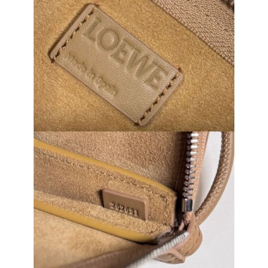 Replica Loewe Joya Pouch Brown Nappa Clone Knockoff