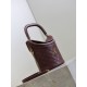 Replica YSL Saint Laurent Gaby Bucket Bags Burgundy Clone Knockoff