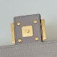 Replica Fendi Baguette FF Embroidered Classic Shoulder Bag Gray Clone Knockoff