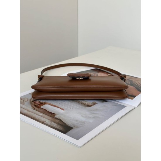 Replica Fendi Baby B Bag Brown Clone Knockoff