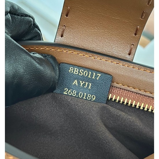 Replica Fendi Baby B Bag Brown Clone Knockoff