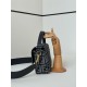 Replica Fendi Baguette Bag Blue Denim-Effect FF Jacquard Clone Knockoff
