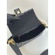Replica Fendi Baguette Bag Blue Denim-Effect FF Jacquard Clone Knockoff