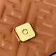 Replica Fendi Baguette Bag with Top Handle and Embossed FF Logo Brown Clone Knockoff