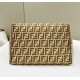 Replica Fendi Roll Large Reversible Tote Bag Apricot Clone Knockoff