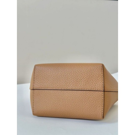 Replica Fendi Roll Mini Selleria Tote Bag Brown Clone Knockoff