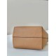 Replica Fendi Roll Mini Selleria Tote Bag Brown Clone Knockoff