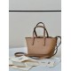 Replica Fendi Roll Mini Selleria Tote Bag Brown Clone Knockoff