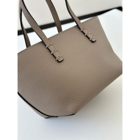 Replica Fendi Roll Mini Selleria Tote Bag Gray Clone Knockoff