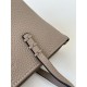 Replica Fendi Roll Mini Selleria Tote Bag Gray Clone Knockoff