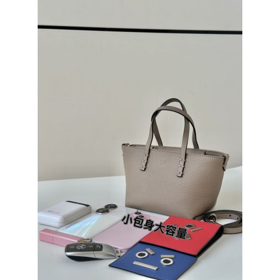 Replica Fendi Roll Mini Selleria Tote Bag Gray Clone Knockoff