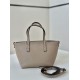 Replica Fendi Roll Mini Selleria Tote Bag Gray Clone Knockoff