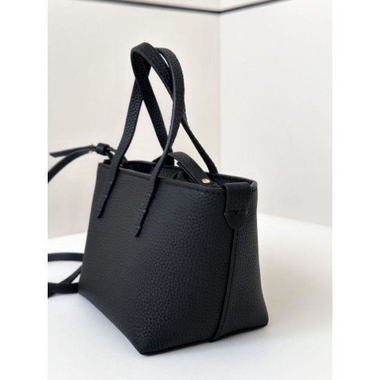 Replica Fendi Roll Mini Selleria Tote Bag Black Clone Knockoff