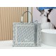 Replica Dior Book Tote Bag Small/Medium/Large with Oblique Embroidery and Shoulder Strap Blue/White Clone Knockoff