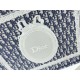 Replica Dior Book Tote Bag Small/Medium/Large with Oblique Embroidery and Shoulder Strap Black Clone Knockoff