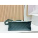 Replica Dior Book Tote Bag Small/Medium/Large with Oblique Embroidery and Shoulder Strap Green Clone Knockoff