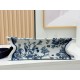 Replica Dior Book Tote Bag Small/Medium/Large with Toile de Jouy Embroidery Blue/White Clone Knockoff