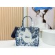 Replica Dior Book Tote Bag Small/Medium/Large with Toile de Jouy Embroidery Blue/White Clone Knockoff