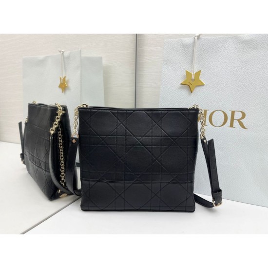 Replica Dior Trianon Bag with Black Chain Clone Knockoff