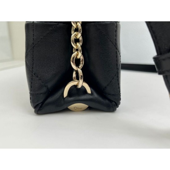 Replica Dior Trianon Bag with Black Chain Clone Knockoff