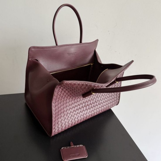 Fake Barbara Bottega Veneta Tote Bag Bordeaux Wholesale Replica Barbara Bottega Veneta Tote Bag Bordeaux Clone Knockoff