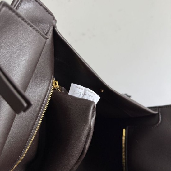 Replica Barbara Bottega Veneta Tote Bag Coffee Clone Knockoff