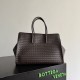 Replica Barbara Bottega Veneta Tote Bag Coffee Clone Knockoff
