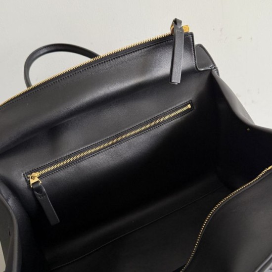 Replica Barbara Bottega Veneta Tote Bag Venetian Black Clone Knockoff