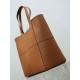 AAAAA Replica YSL Saint Laurent Carré Tote Bag Brown Fake