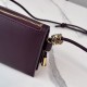 AAAAA Replica Loewe Joya Pouch Nappa Bag Burgundy Fake
