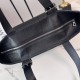 AAAAA Replica LOEWE Tote Bag with Loop Logo Black Fake