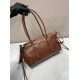 AAAAA Replica Prada Bonne Top Handle Bag 1BG628 Burgundy Fake