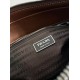 AAAAA Replica Prada Bonne Top Handle Bag 1BG628 Burgundy Fake