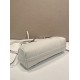 AAAAA Replica Prada Bonne Top Handle Bag 1BG628 White Fake