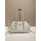 AAAAA Replica Prada Bonne Top Handle Bag 1BG628 White Fake