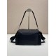 AAAAA Replica Prada Men's Nylon/Saffiano Crossbody Bag Black Fake