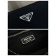 AAAAA Replica Prada Men's Nylon/Saffiano Crossbody Bag Black Fake