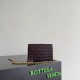AAAAA Replica Bottega Veneta Andiamo Chain Crossbody Bag Burgundy Fake