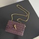 AAAAA Replica Bottega Veneta Andiamo Chain Crossbody Bag Burgundy Fake