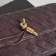 AAAAA Replica Bottega Veneta Andiamo Chain Crossbody Bag Burgundy Fake