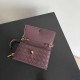 AAAAA Replica Bottega Veneta Andiamo Chain Crossbody Bag Burgundy Fake