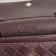 AAAAA Replica Bottega Veneta Andiamo Chain Crossbody Bag Burgundy Fake
