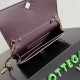 AAAAA Replica Bottega Veneta Andiamo Chain Crossbody Bag Burgundy Fake