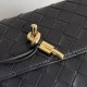 AAAAA Replica Bottega Veneta Andiamo Chain Crossbody Bag Black Fake
