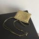 AAAAA Replica Bottega Veneta Intrecciato Suede Dustbag Olive Green Fake