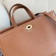 AAAAA Replica Burberry Cotswolds Tote Bag Burgundy Fake