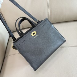 AAAAA Replica Burberry Tote Bag Cotswolds Black Fake